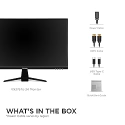 ViewSonic VX2767U-2K 27 Inch 1440p IPS Monitor with