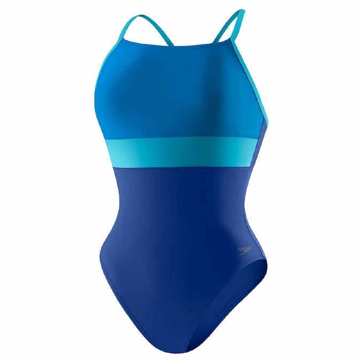 Speedo Women's Ultraback Racerback Athletic Training One Piece Swimsuit