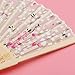 Tinksky Pack of Japanese Cherry Blossom Folding Fan Silk Foldable Fan with a Pink White Cover and a Light Purple Box, gift for Women Girls