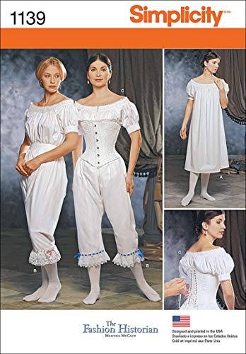 SIMPLICITY MISSES' CIVIL WAR UNDERGARMENTS