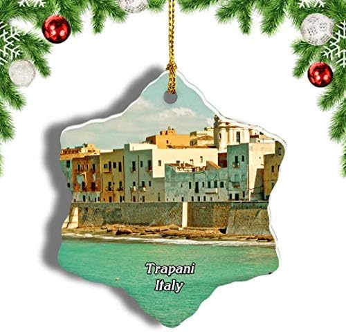 配送員設置送料無料 Weekinoイタリアトラパニシーボートウォールクリスマスオーナメントクリスマスツリーペンダント