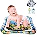 Inflatable Tummy Time Water Play Mat, Leakproof Water Filled Baby Playmat for Toddlers Infant, Fun Activity Play Center Your Baby's Stimulation Growth Summer Toys