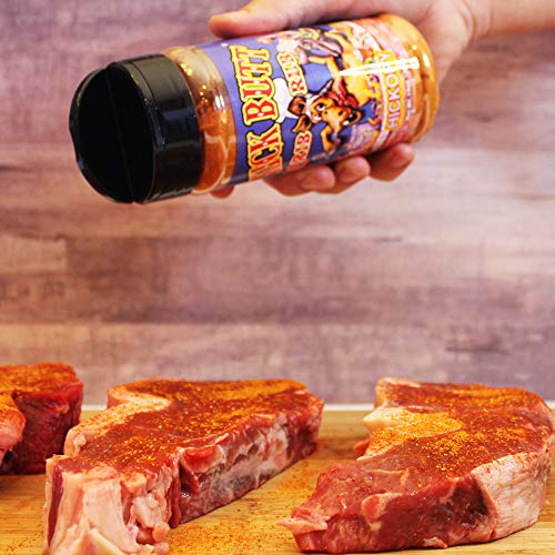 Kick Butt Hickory Rib Rub - Hot, smokey, and awesome on the grill! Use on ribs, chicken, fish or pork.