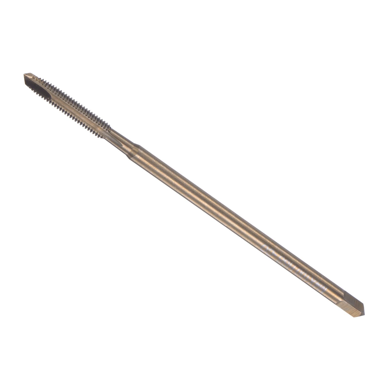 CoCud Spiral Point Taps, M4 x 0.7 Thread Size, High Speed Steel Titanium Metric Threading - (Applications: for Aluminum Stainless Steel Bronze Plastics)