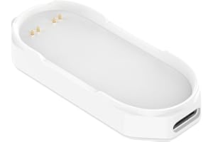 PUSOKEI Magnetic Charging Dock for NotePin AI Voice Recorder, 2 Hour Fast Charge Replacement Dock with Non - Slip Base, USB -