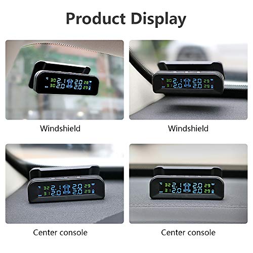 Tire Pressure Monitoring System Wireless Solar TPMS, Tire Pressure