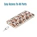 ChiChiC iPhone SE 2022 2020 Case,iPhone 8 7 Case,iPhone 6s 6 Case for Girls,Slim Soft TPU Rubber Protective Cases Cover for iPhone SE 3rd 2nd 7/8 6s/6 4.7 inch,Cute Cartoon Animal Brown Dogs Cats Pet