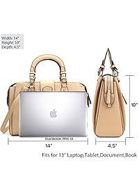 Dasein - Bolso de mano con asa superior para mujer, con correa