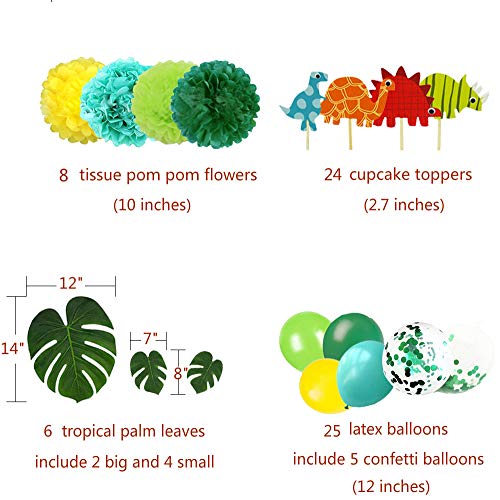 2 Dinosaur+Party+Decorations+Kids+Birthday+Decorations+69+REZIPO