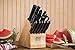 Chicago Cutlery Metropolitan High-Carbon Blade Block Knife Set (15-Piece)