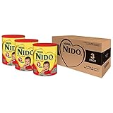 Nido Kinder 1+ Powdered Milk Beverage, 1.76 Pound, 3 Count