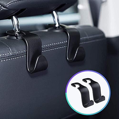 HONGNAL Car Seat Gap Organizer, 2 Pack USB Storage Box, Console Side Pocket Storage Box, Console Side Pocket Storage Couple with USB Charging Ports,Cup Holder for Cellphones Wallet Coin Key