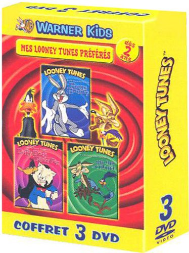 Coffret Mes Looney Tunes Préférés - Bugs Bunny + Daffy Duck & Porky Pig + Bip Bip Et Coyote