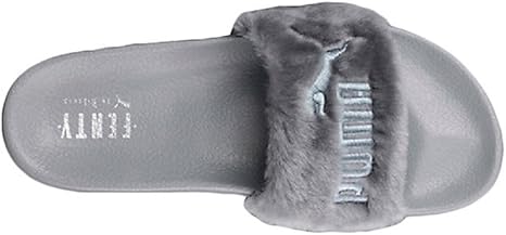 chanclas puma con pelo