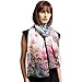 STORY OF SHANGHAI Womens 100% Mulberry Silk Head Scarf For Hair Ladies Silk Floral Head Scarfs
