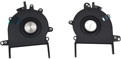 OLVINS Left Right Fan Set for MacBook Pro 13" A1706 Cooling Fan 2016 2017