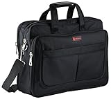 Nevetta Laptop And Tablet Messenger Nylon Bag 15.6 Inch - Black