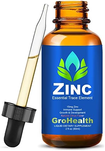 Ionic Liquid Zinc - 2 fl oz - Premium Trace Mineral - Natural Citrus Flavor - Immune support