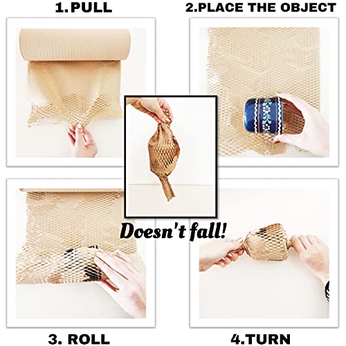 HOME YOUR BEST Packing Paper roll, Biodegradable Packaging