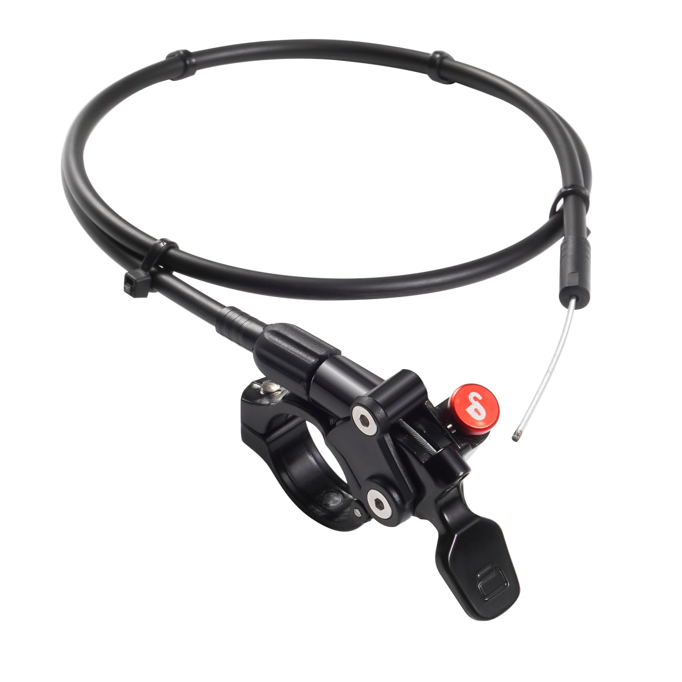 CNCLOL Bike Remote Lockout Lever,MTB Fork Remote Lockout Switch Lever for SR/SUNTOUR/EPICON/XCR/XCM/Rockshox Suspension Fork.