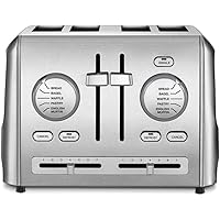 Cuisinart CPT-640P1 4-Slice Custom Select Toaster, Stainless Steel