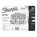 SHARPIE Permanent Markers, Ultra Fine Point, Assorted Colors with 3D Animals Adult Coloring Booklet, 24 Count