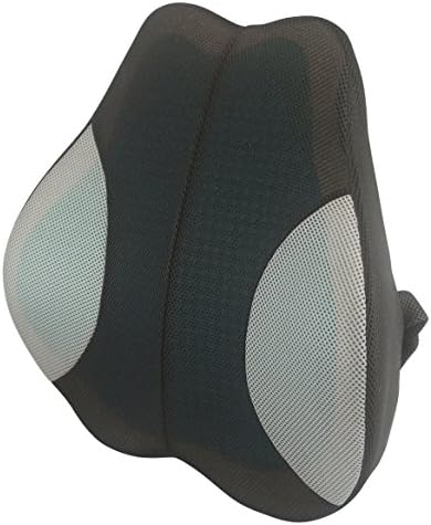 Lumbar Support for Office Chairs and Cars - Cooling Gel with Memory Foam for Comfort and Support