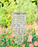 Chandelier Wind Chimes Crystal Clear