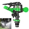 Forart Garden Sprinkler, Rotating Yard Sprinkler, Ground Covered Lawn Sprinkler Automatic Spray Watering Equipment for…