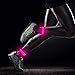 BSeen (TM) LED Slap Bracelet, Glow in the Dark Sports Safety Light up Running Armband, Party Favor Event Wristbands for Cycling, Jogging, Hiking (Pink)
