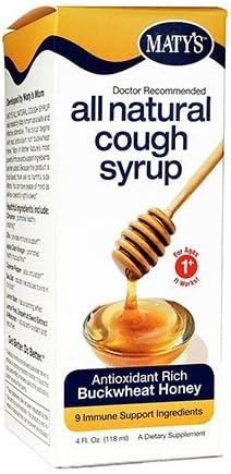 MATYS ALL NAT COUGH SYRUP REG 4 OZ by Matys Quiet Relief Cough Syrup