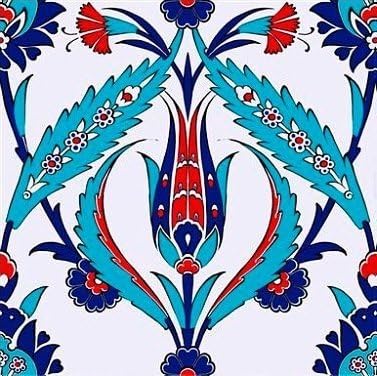 Ceramic Wall Tiles: Tulip and Reed