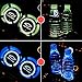 LED Car Cup Holder Lights 7 Colors Changing USB Charging Mat Auto Sport Luminescent Cup Pad LED Interior Atmosphere Lamp 2pcs for Chevrolet