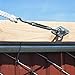 Windscreen4less Sun Shade Sail Hardware Kit - 8 Inches - Super Heavy Duty - for Triangle Sun Shade Sail