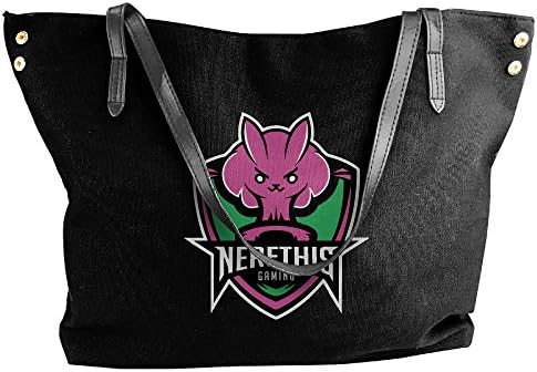 Overwatch Nerf This DVA Ladies Canvas Handle Single Shoulder Bag/Handbag