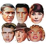 Hollywood Stars - MULTIPACK - Celebrity Face Masks