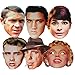Hollywood Stars - MULTIPACK - Celebrity Face Masks