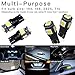 AMAZENAR 20-Pack White 194 T10 W5W 168 2825 158 501 Wedge 5-SMD 5050 Chipsets LED Replacement Bulbs for 12V Car RV Interior Dome Map Door Courtesy Trunk License Plate Clearance Lights Marine Light