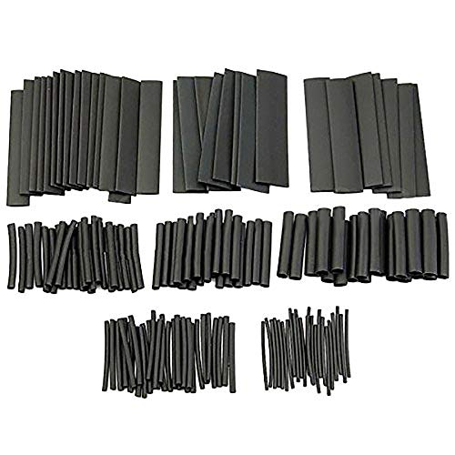 Pulison 277 PCS Heat Shrink Tubing Tube Electrical Wire Cable Wrap Assortment Electric Insulation Heat Shrink Tube Kit