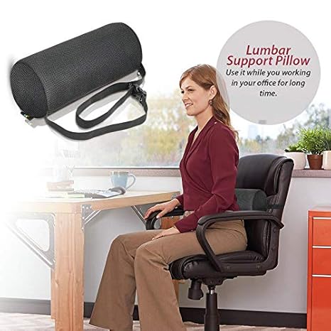 Amazon Com D F Lumbar Support Roll Pillow Clip To Strap To The
