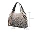 Outgeek Classic Fashion Tote Handbag Leather Shoulder Bag Perfect Large Tote Ls1195 (Grey) (Grey)