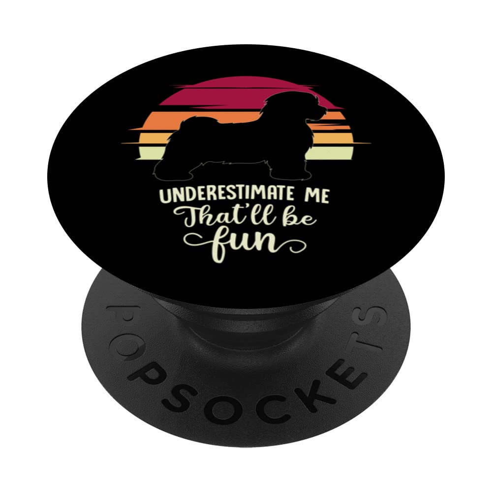 Havanese Dog Breed PopSockets Swappable PopGrip