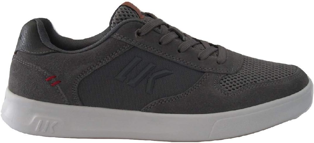 Lumberjack Hawk Sneakers in Gray Canvas SM30005-009-M02-CD004