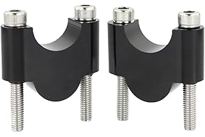 LRMFKBSIC Compatible with Yamaha YFZ 450 Grizzly 660 700 Kodiak 700 Raptor 250 700 FMX650 TW200 7/8" 22mm Handlebar Mounting 