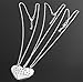 Fusicase Jewelry Necklaces Best Friend Forever BFF Metal Split Heart Necklaces Couples Three Part Necklaces