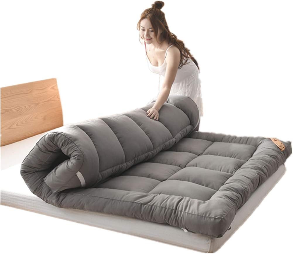 JJKB Double Single Floor Mattress Japanese,student Dormitory Folding