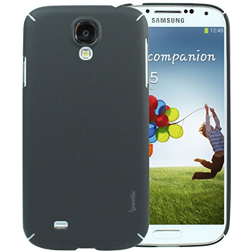 Poetic Palette SLIM Premium Hard Case for Samsung Galaxy S IV S4 GS4 4 Black (3 Year Manufacturer Warranty From Poetic)