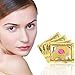 30 pairs of 24K Gold Powder Crystal Gel Collagen Eye Masks | For Anti-Aging & Moisturizing; Reducing Dark Circles, Puffiness, Wrinkles | By L'AMOUR yes!