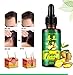 Ginger Germinal Oil, Hair Growth Oil, 2019 Hair Growth Ginger Essential Oil, Ginger Germinal Essential Oil，Hair Loss Treatment Hair Care Hair Growth Serum for Men & Women 30mlthumb 4