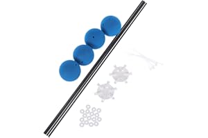 NUOBESTY Landing Training Gear Landing Training Kit RC Helicopter Sponge Balls for RC Helicopter (Blue)